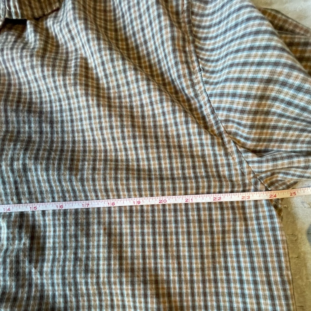 DEIJI STUDIOS  The Oversized Poplin Shirt Gingham Organic Cotton Check Grandpa M - Picture 15 of 16